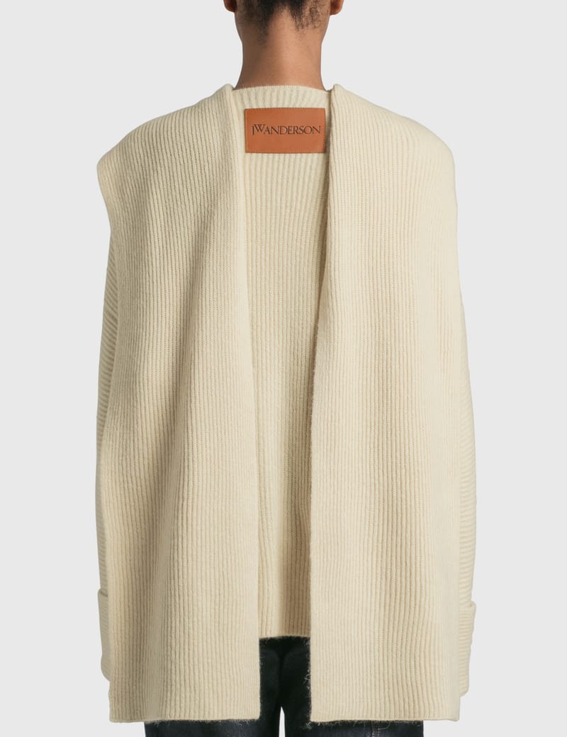 【新品未使用】JW ANDERSON オーバーサイズドレープカーディガン JW Anderson - オーバーサイズ ドレープ カーディガン | HBX