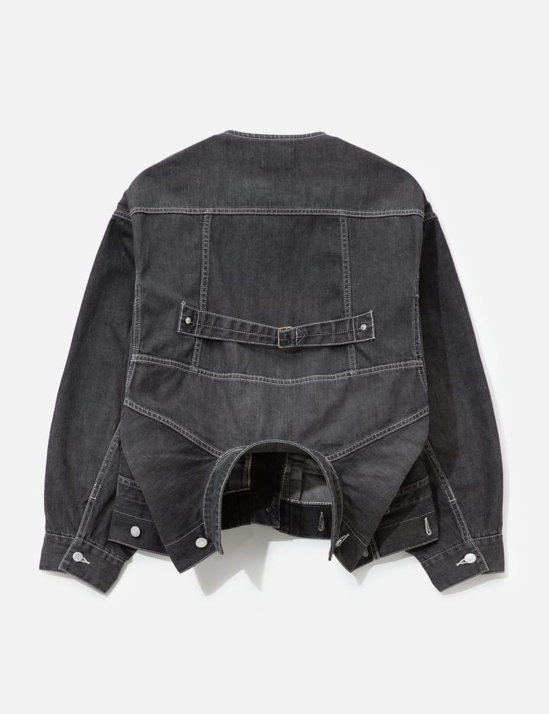 Beautiful People Double-End Selvedge Denim Blouson Vintage Beautiful People Double-End Selvedge Denim Blouson Vintage