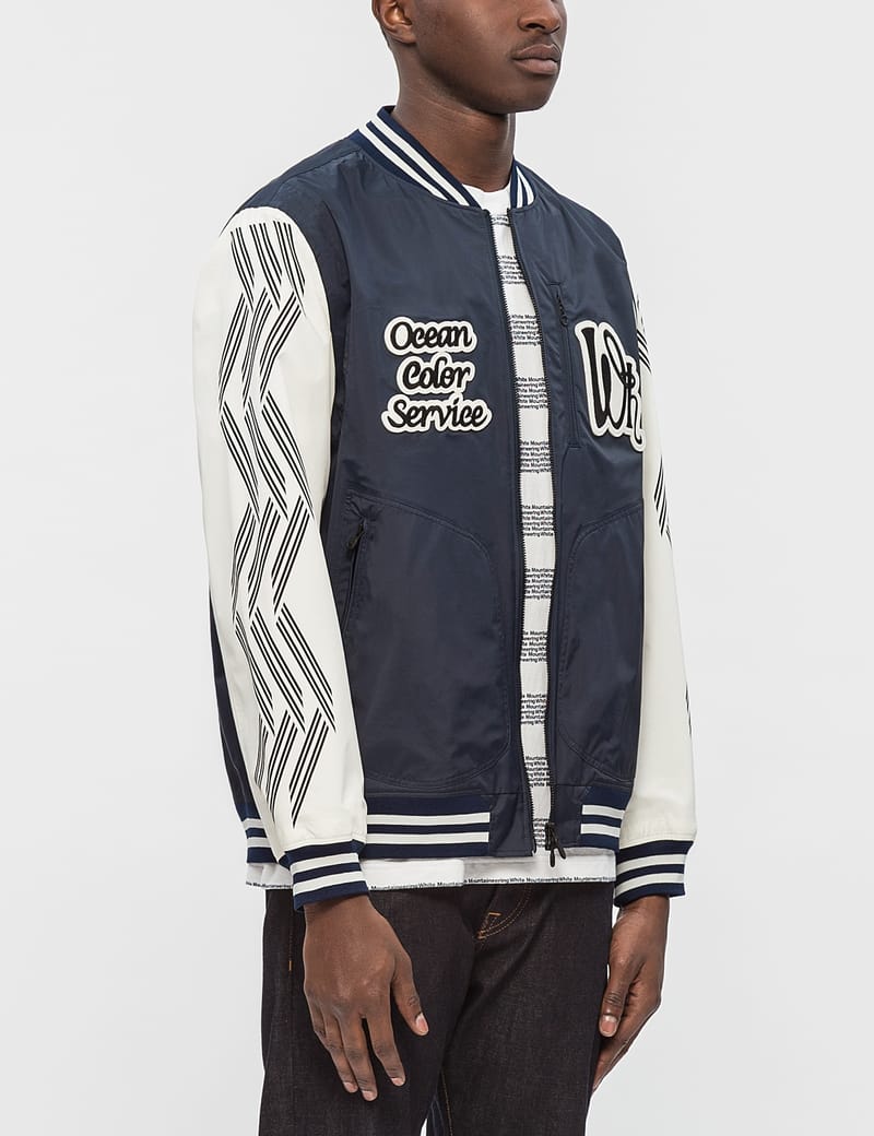 White Mountaineering - Embroidered Emblem Saitos Taffeta 3L White Mountaineering - Embroidered Emblem Saitos Taffeta 3L