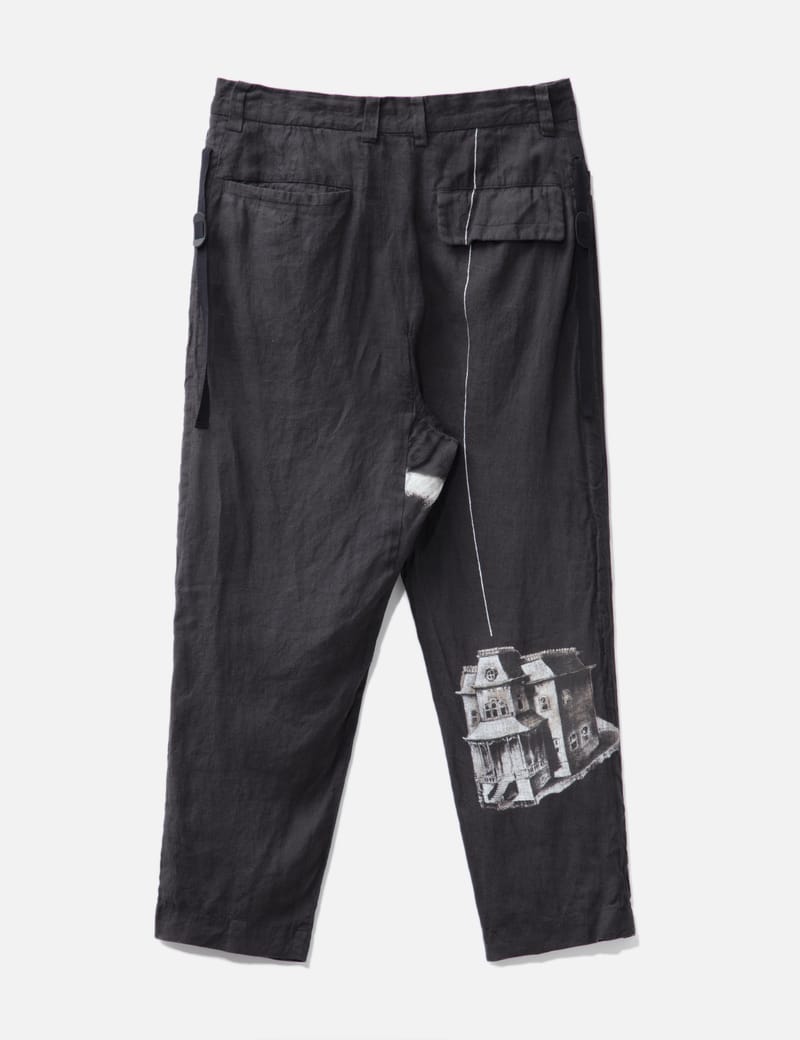Undercover - UC1E4501-1 WOOL LINEN PANTS | HBX