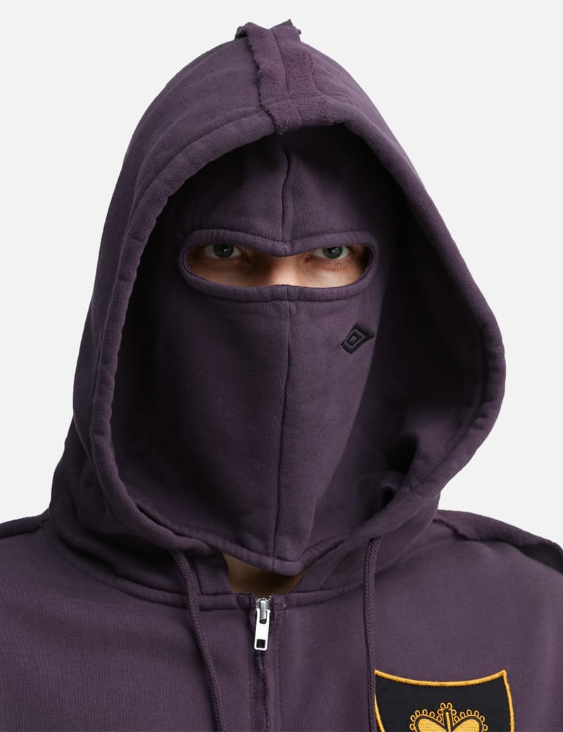 Umbro Umbro x Slam Jam Spycam Masked Zip Hoodie - Oversized cotton