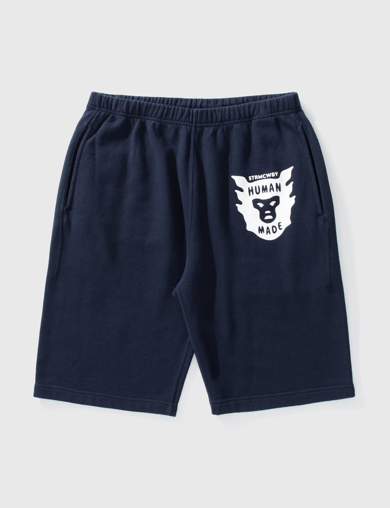 Human Made - Face Logo Sweat Shorts | HBX - Globally Curated