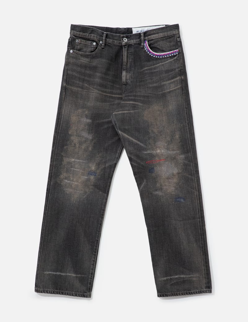 NEIGHBORHOOD - SAVAGE DENIM DP WIDE PANTS | HBX