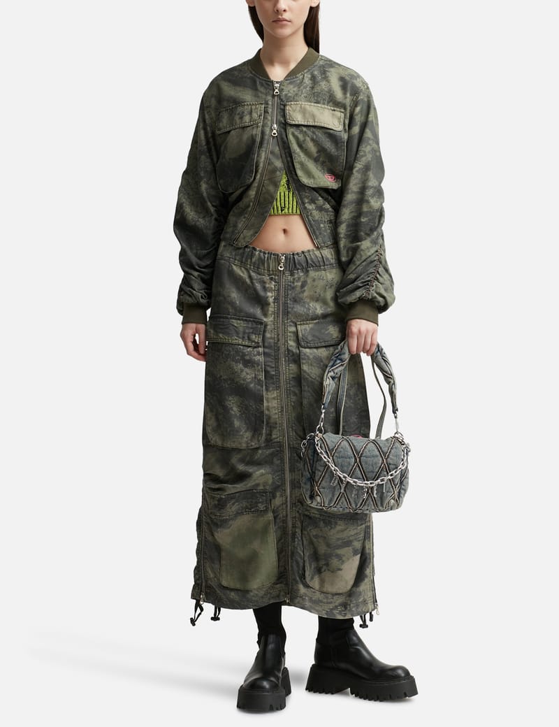 Diesel - G-KHLO Camouflage Utility Jacket | HBX - Globally Curated