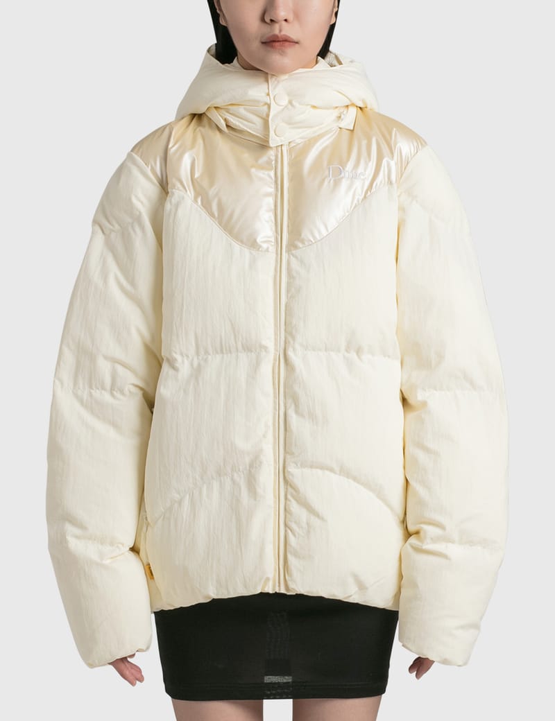 Contrast Puffer Jacket