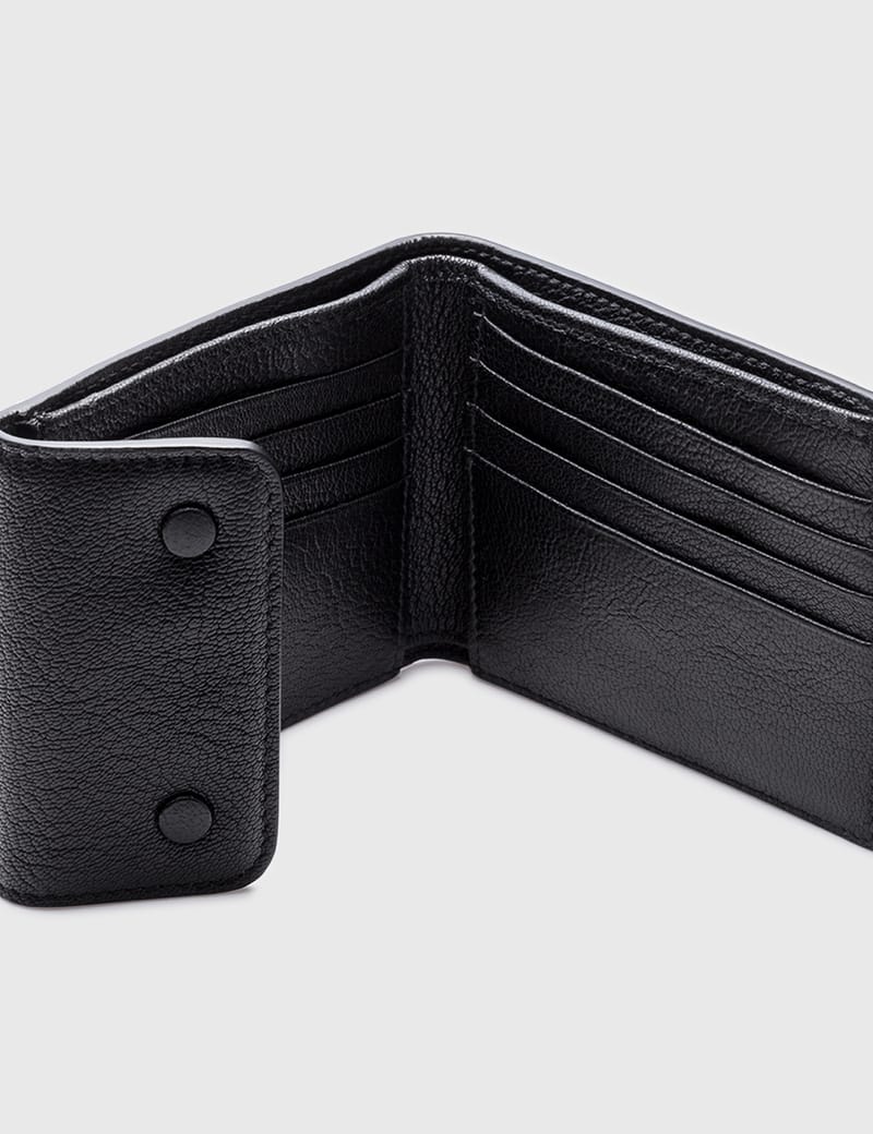 Maison Margiela - Bifold Wallet with Snap Closure | HBX - Globally