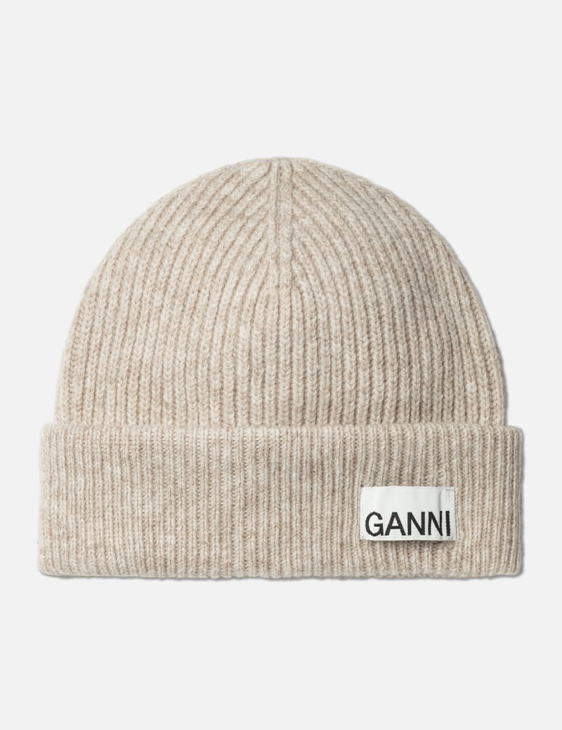 GANNI Rib Knit Acc BEANIE A3531 ニット帽 GANNI Rib Knit Acc BEANIE A3531 ニット帽 GANNI（ガニー）の「GANNI