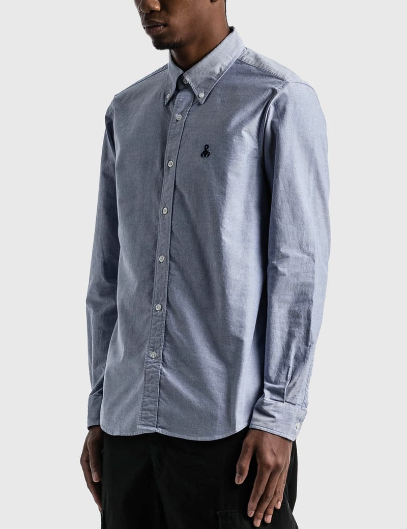 SOPHNET. - Paneled Sleeve B.D. Shirt | HBX - HYPEBEAST 為您搜羅