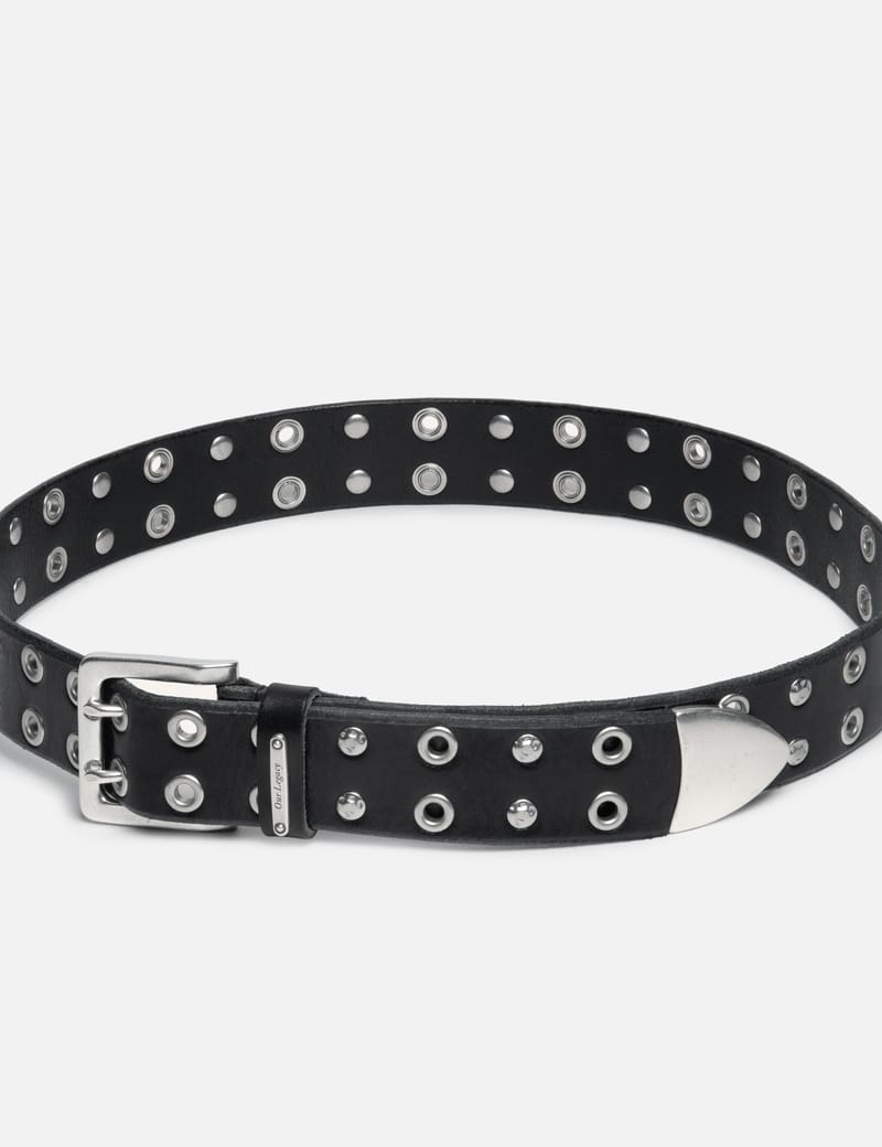 NEIGHBORHOOD - Leather Narrow Belt | HBX - Globally Curated