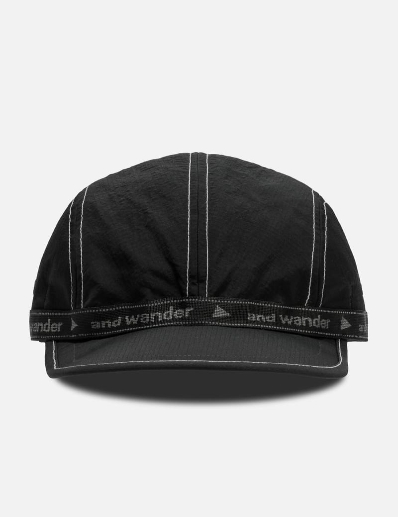 アンドワンダー JQ tape hat Black and wander JQ Tape Hat in Black | Commonwealth Philippines