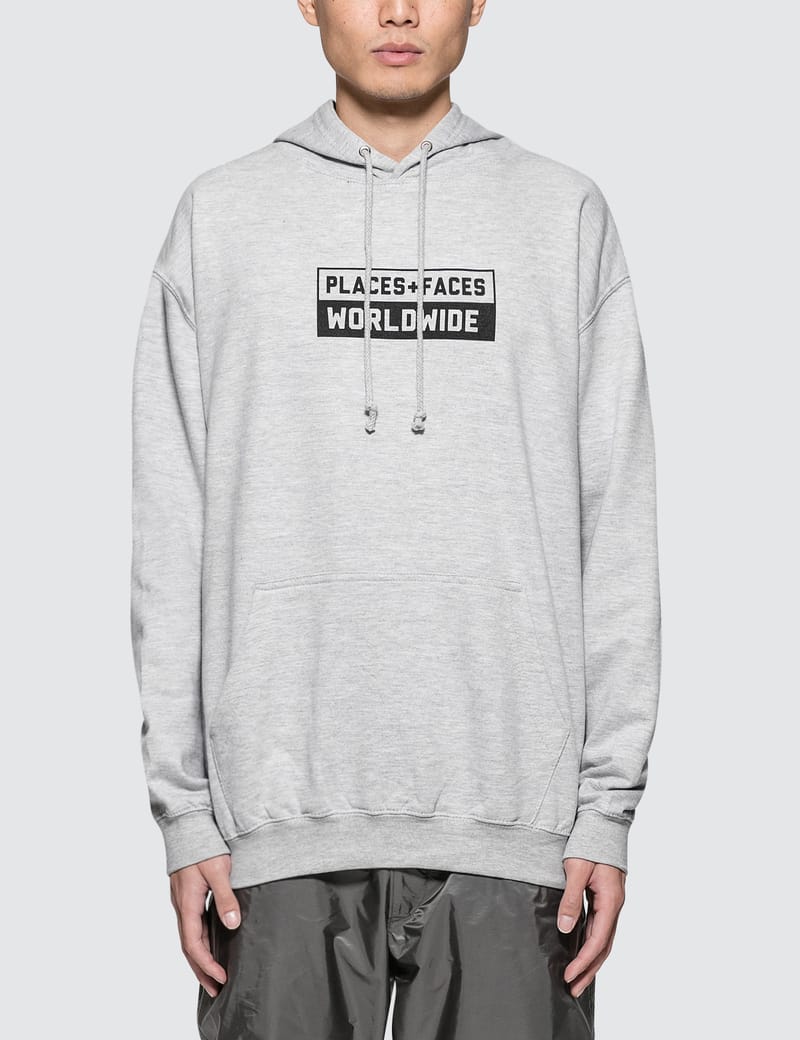 Places + Faces - Box Logo Hoodie | HBX - Globally Curated Fashion