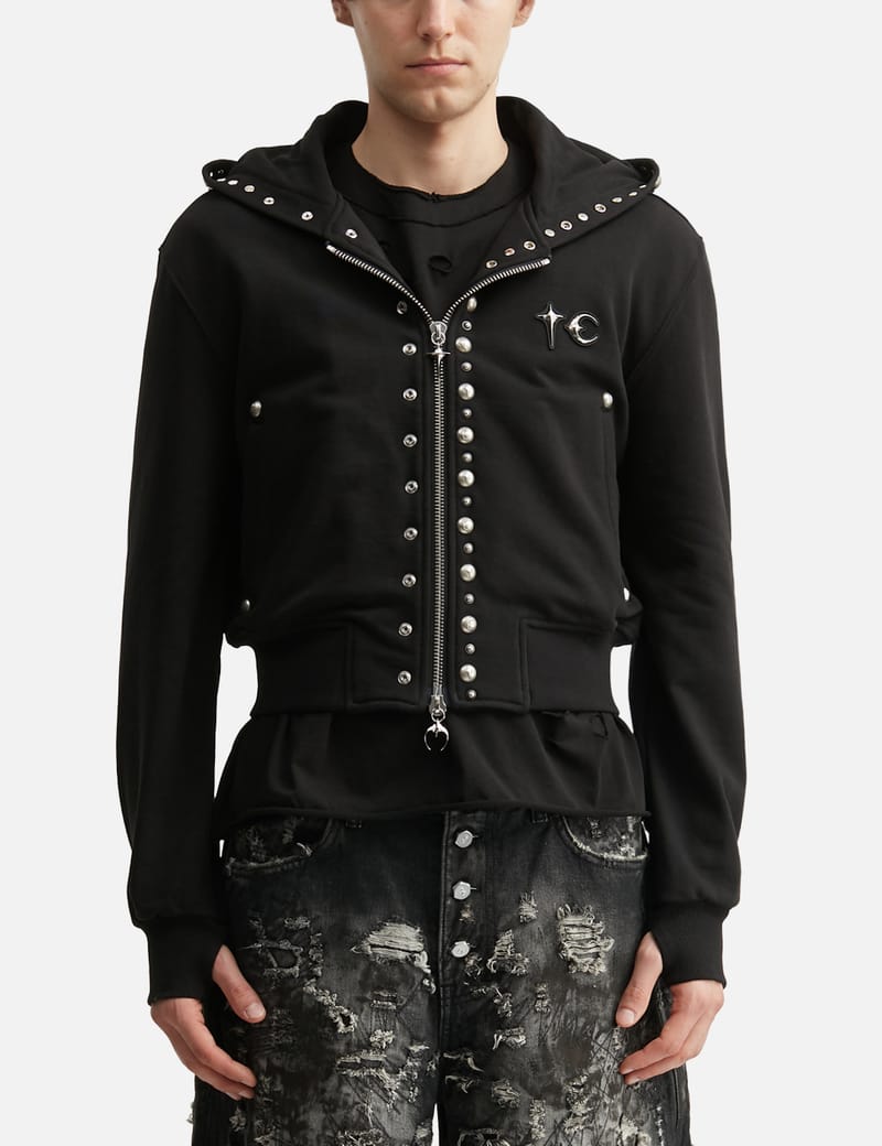 a.n［Thug Club］zip up hoodie adidas x Thug Club Teamgeist Hooded Zip Up Black Men's - FW25 - US