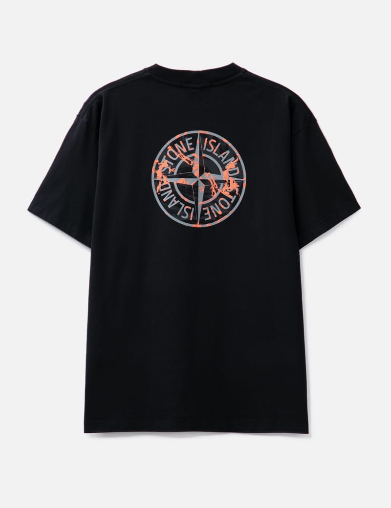 Stone  ブラック 2100025 Combed Organic Cotton Tシャツ Stone Island - Combed Organic Cotton T-shirt | HBX