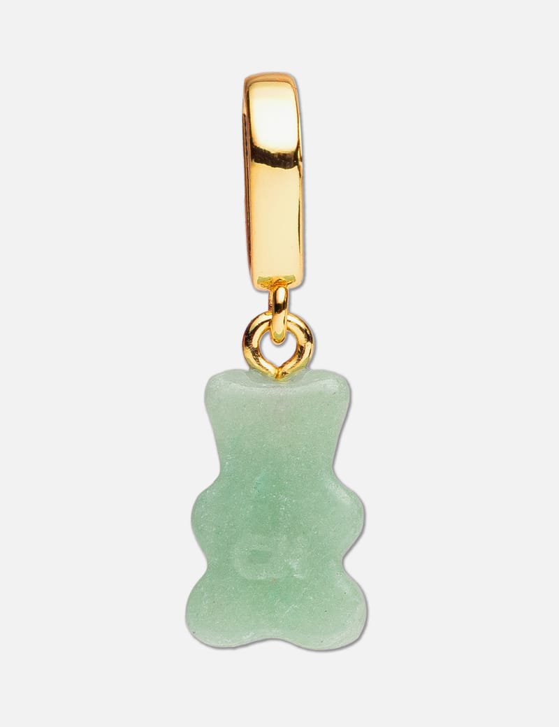 ネックレス・ペンダント Crystal Haze Pave Nostalgia Bear Pendant - Baby Shark Nostalgia Bear - Pave Connector - Gold Plated - Baby Shark