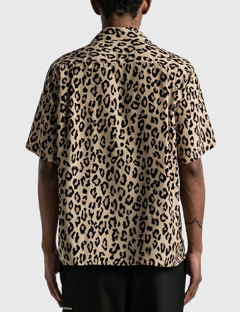 Wacko Maria - Leopard Open Collar Shirt | HBX - Globally Curated