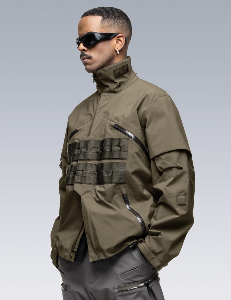 ACRONYM® - 3L GORE-TEX Pro Interops Jacket With Detachable Hood | HBX