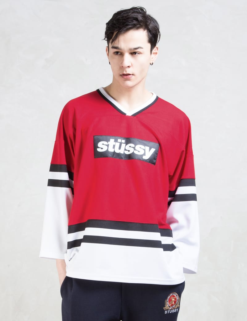 Stüssy - Block 3/4 Hockey Jersey | HBX