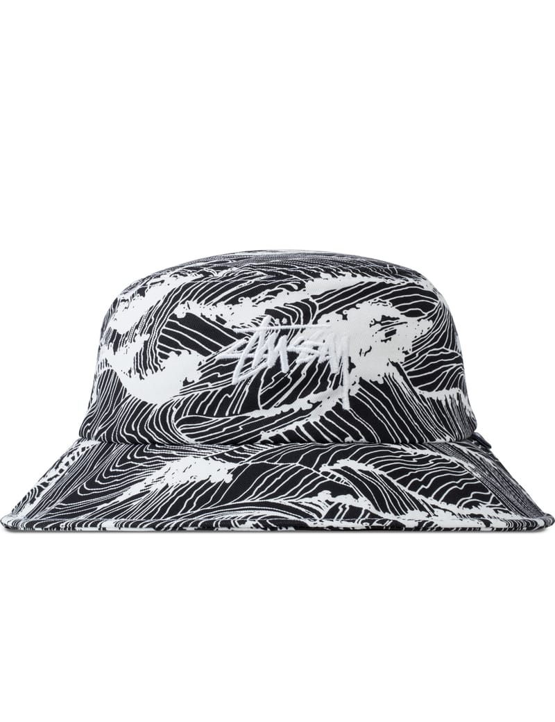 Stüssy - Waves Bucket Hat | HBX - Globally Curated Fashion