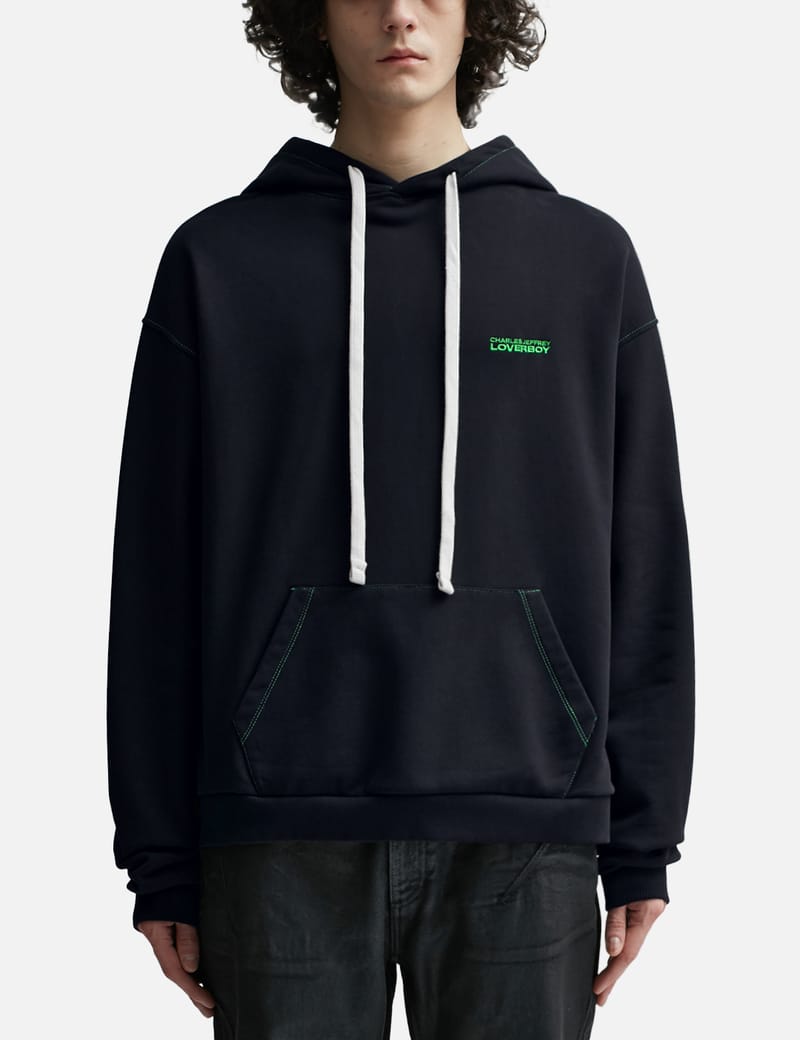 Charles Jeffrey Loverboy - PRINTED LOGO EARS HOODIE | HBX