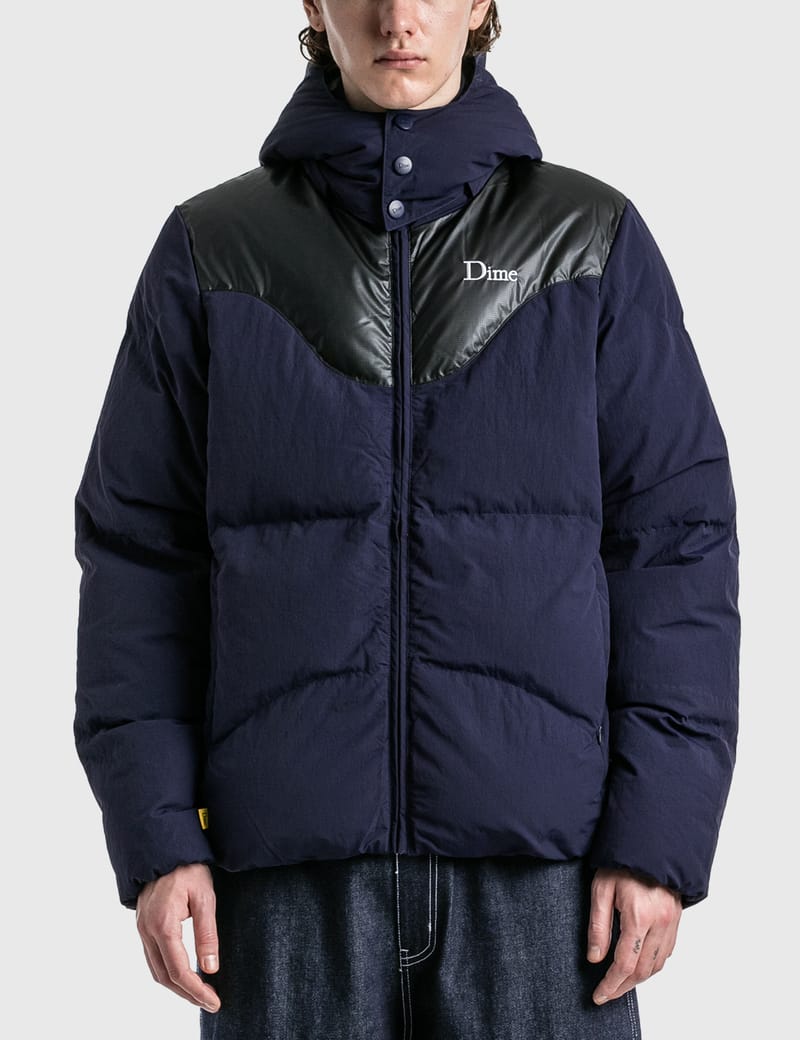 Contrast Puffer Jacket