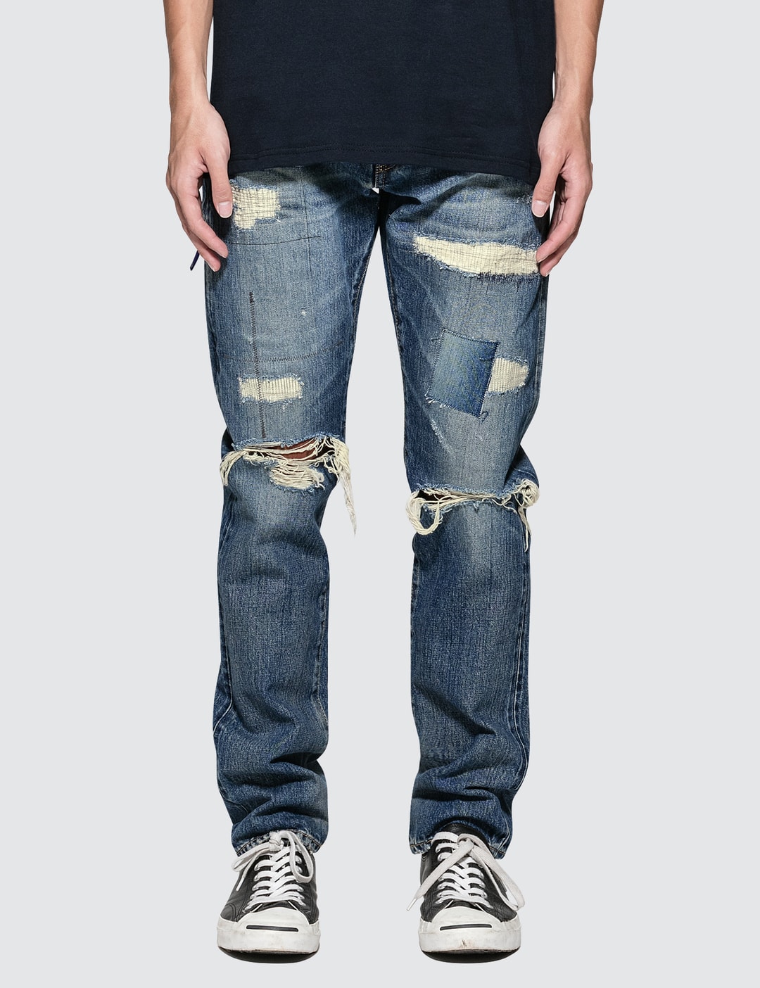 Denim By Vanquish & Fragment - Remake Regular Straight Denim Jeans | HBX