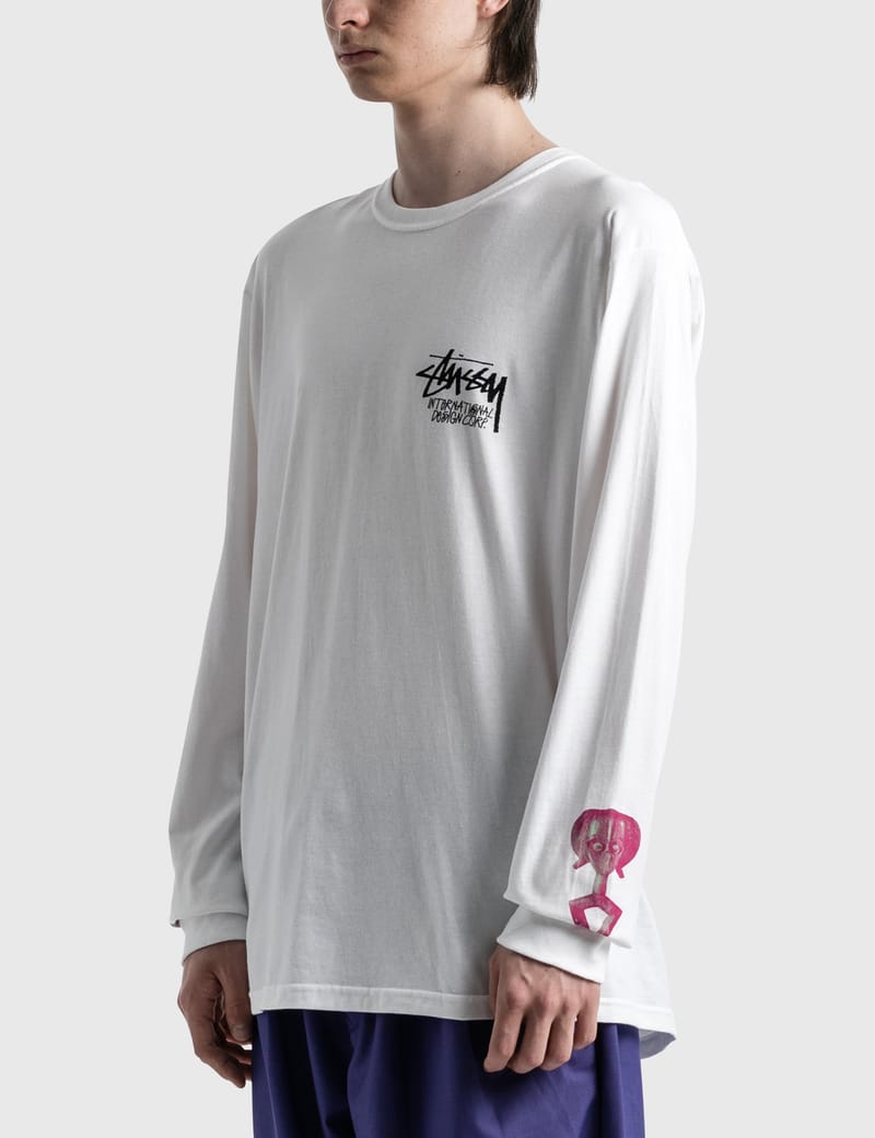 Stüssy - Masked Long Sleeve T-shirt | HBX - Globally Curated