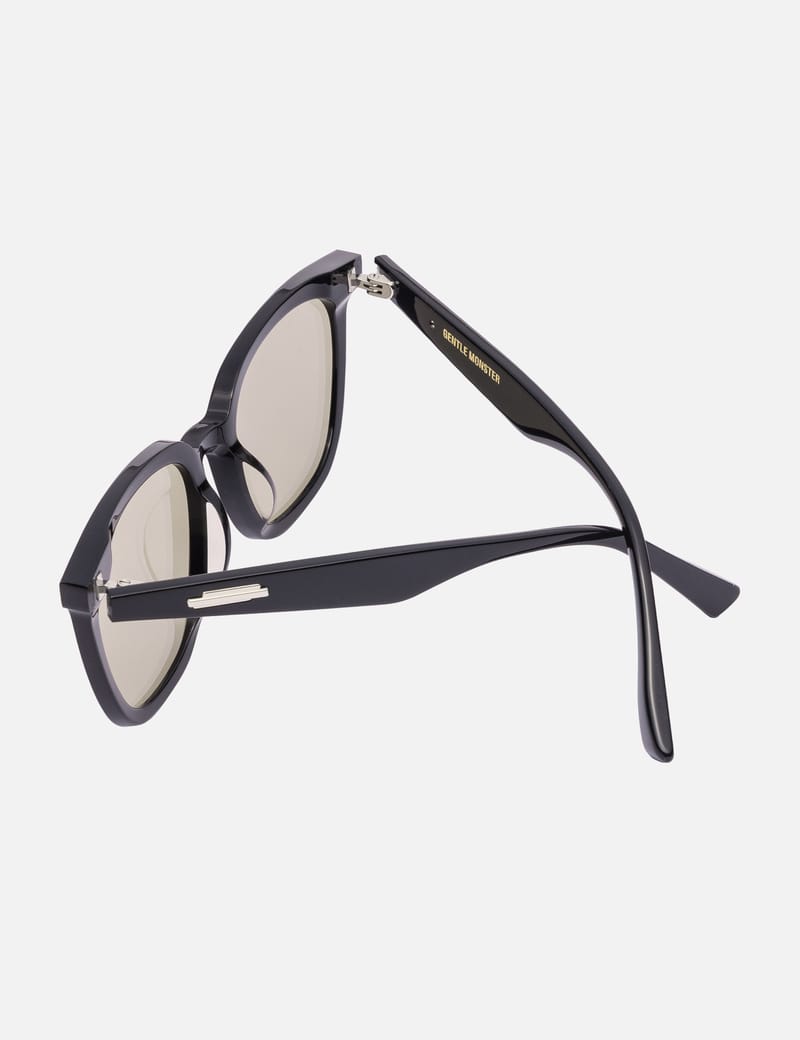 Gentle Monster Lilit-01(BR) - Brown square sunglasses with