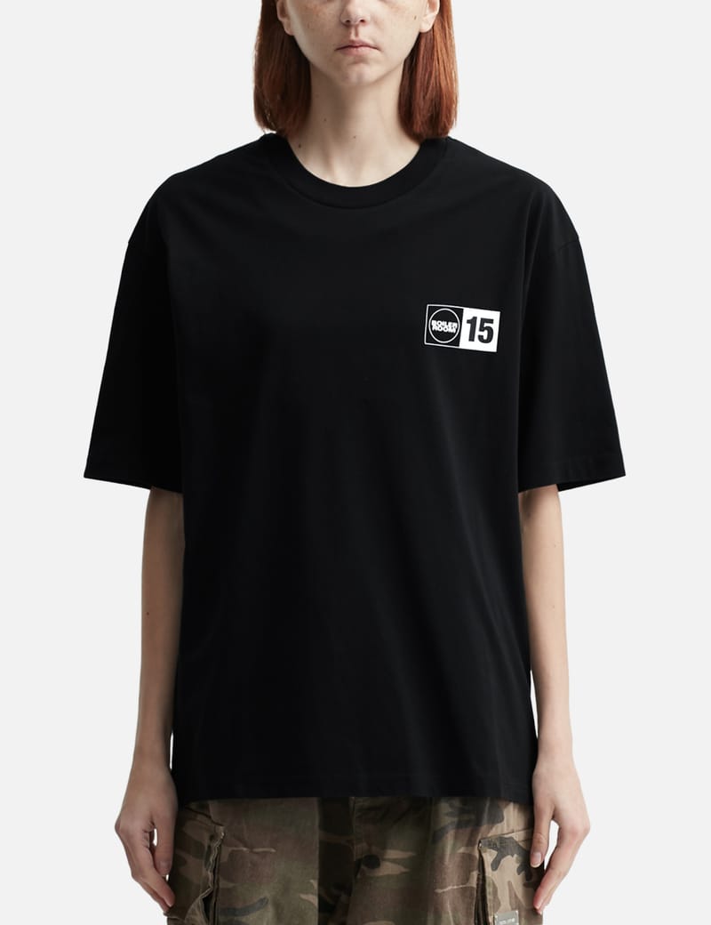 Boiler Room 15 Years Monitor T-Shirt - Black cotton tee with