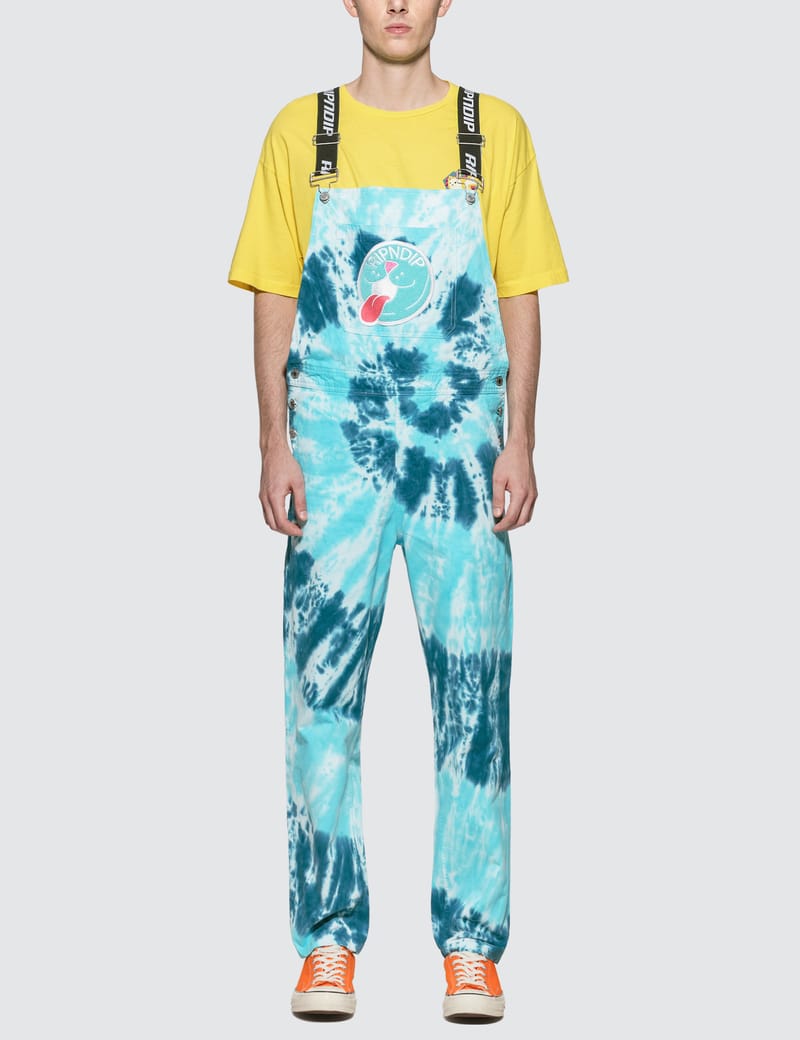 RIPNDIP オーバーオール RIPNDIP オーバーオール サロペット 蝶々 総柄