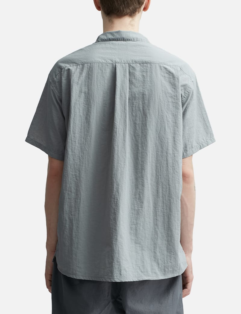 Nanga - NYLON TUSSER OPEN COLLAR SHIRT | HBX - Globally Curated