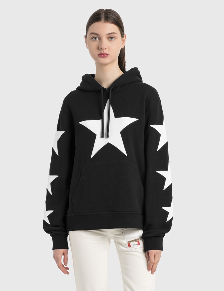 Burberry - Star Motif Cotton Oversized Hoodie | HBX - Globally Curated ...
