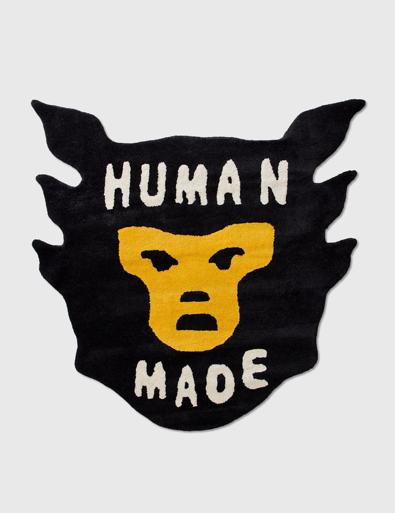 Human Made - Large Face Logo Rug | HBX - Globally Curated Fashion