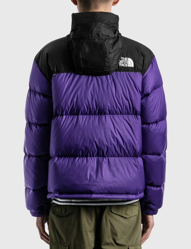 North face 1996 retro online nuptse jacket purple mens