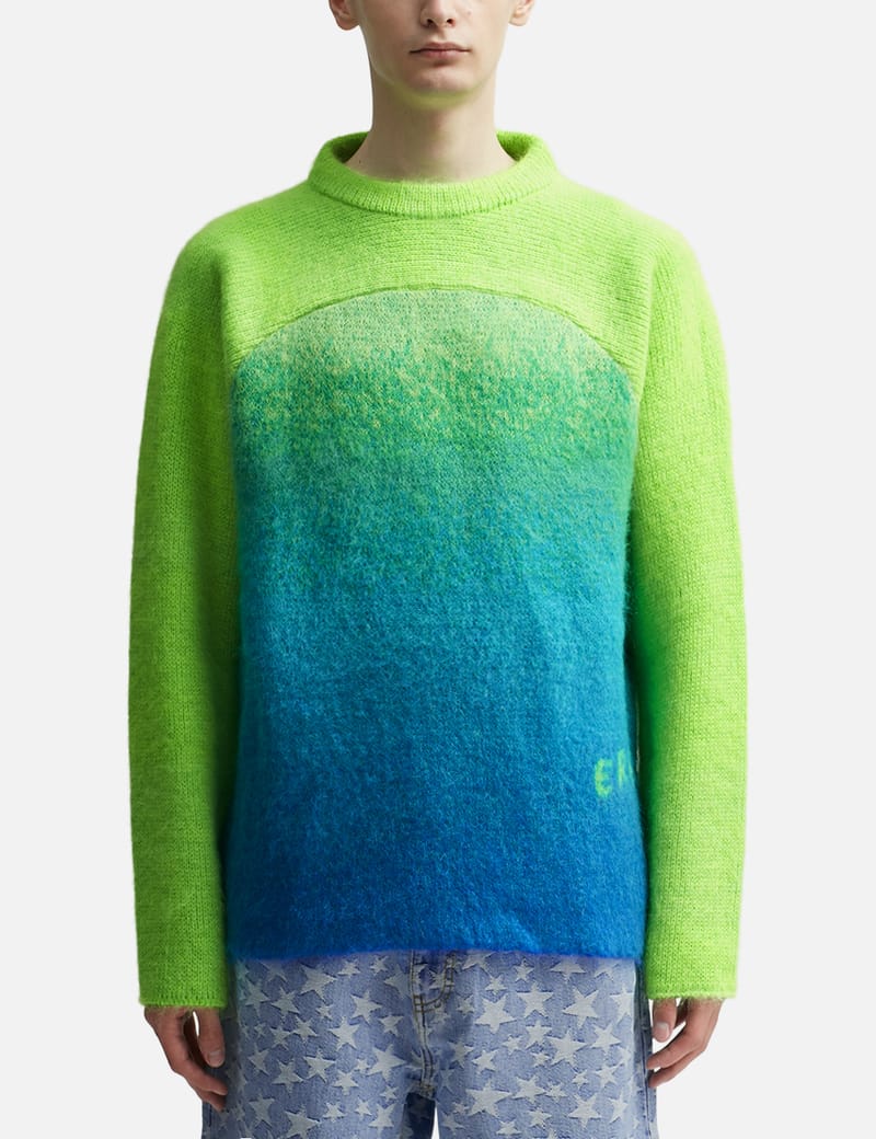 ERL - Gradient Rainbow Sweater Knit | HBX - Globally Curated