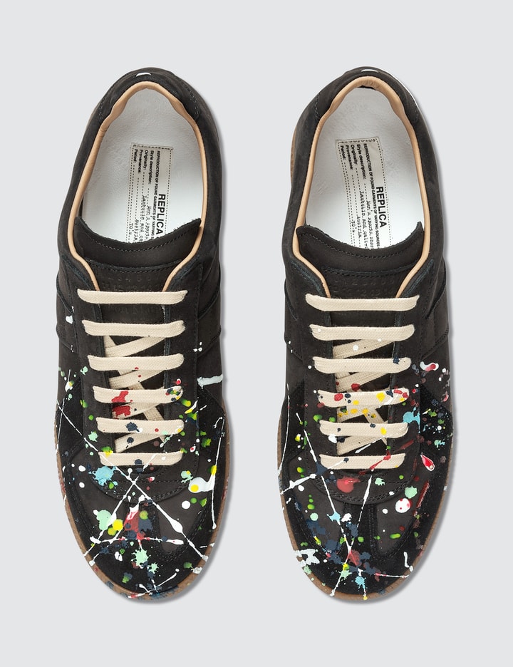 Maison Margiela Replica Paint Drop Sneaker HBX Globally Curated