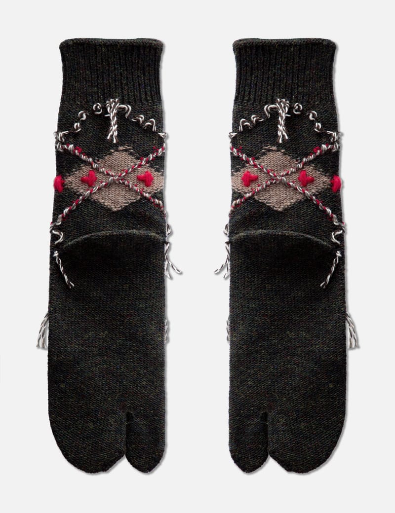 Maison Margiela - BOOTLEG SOCKS | HBX - Globally Curated