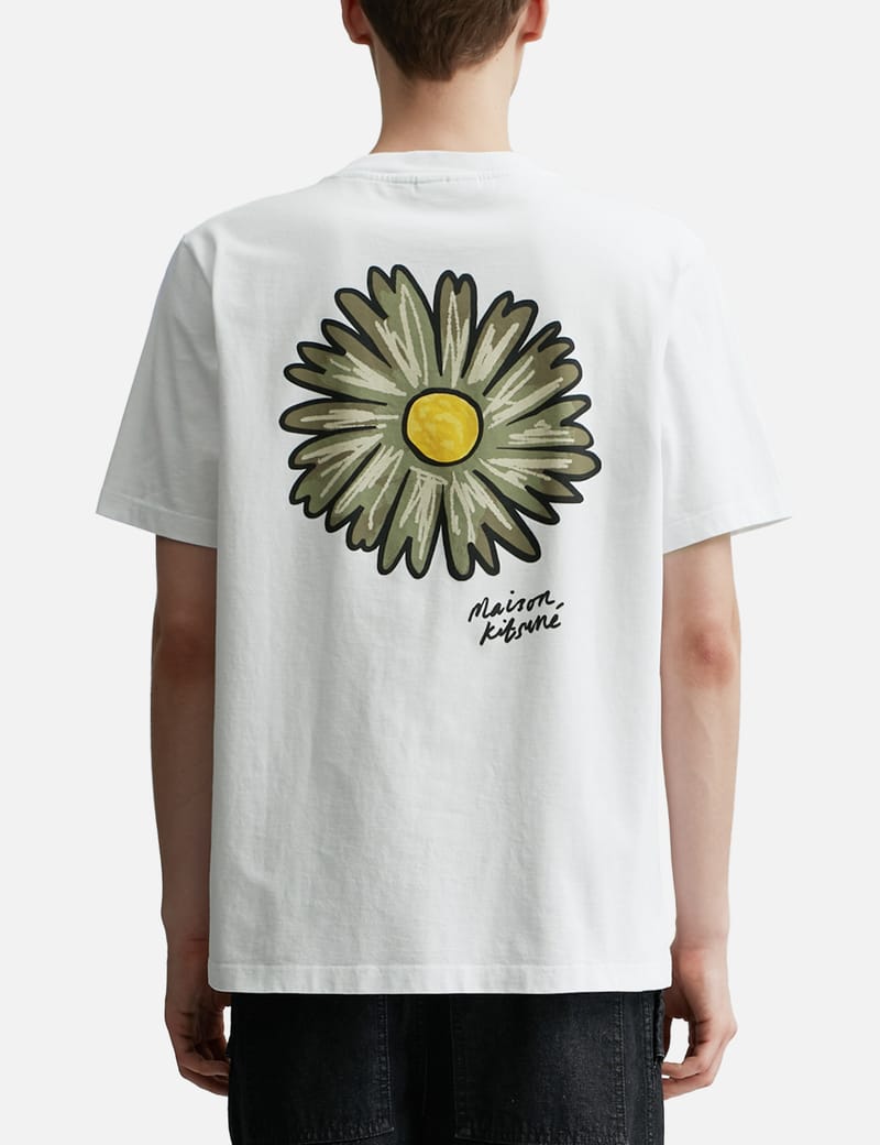Maison Kitsuné - FLOATING FLOWER COMFORT T-SHIRT | HBX