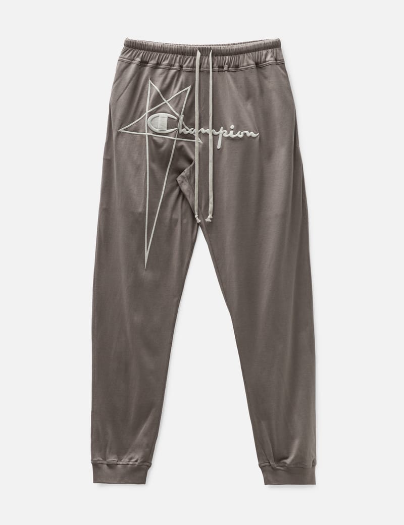 Rick Owens - Rick Owens X Champion Jersey Joggers | HBX - Globally