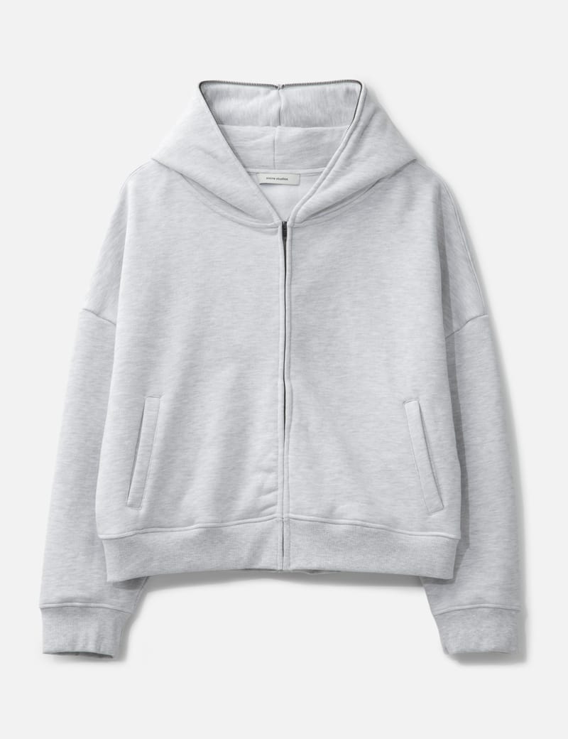 Entire Studios Eternal Zip Heather Grey - Heavyweight unisex zip