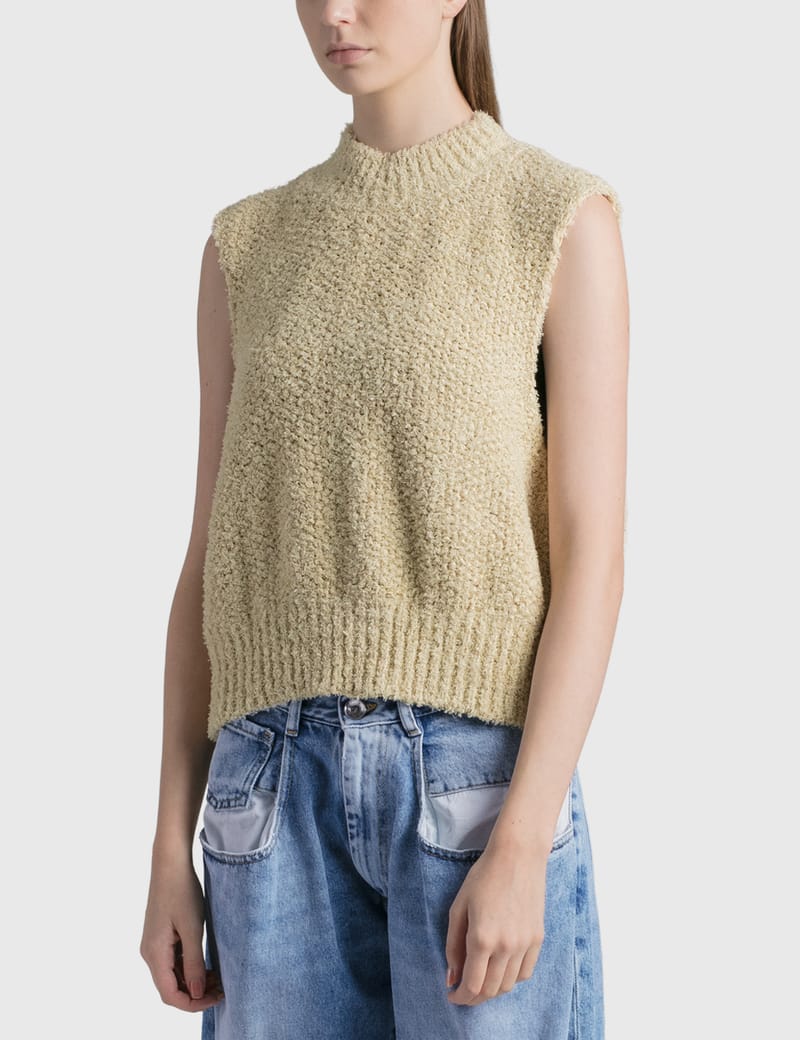 Maison Margiela - Chunky Sweater Vest | HBX - Globally