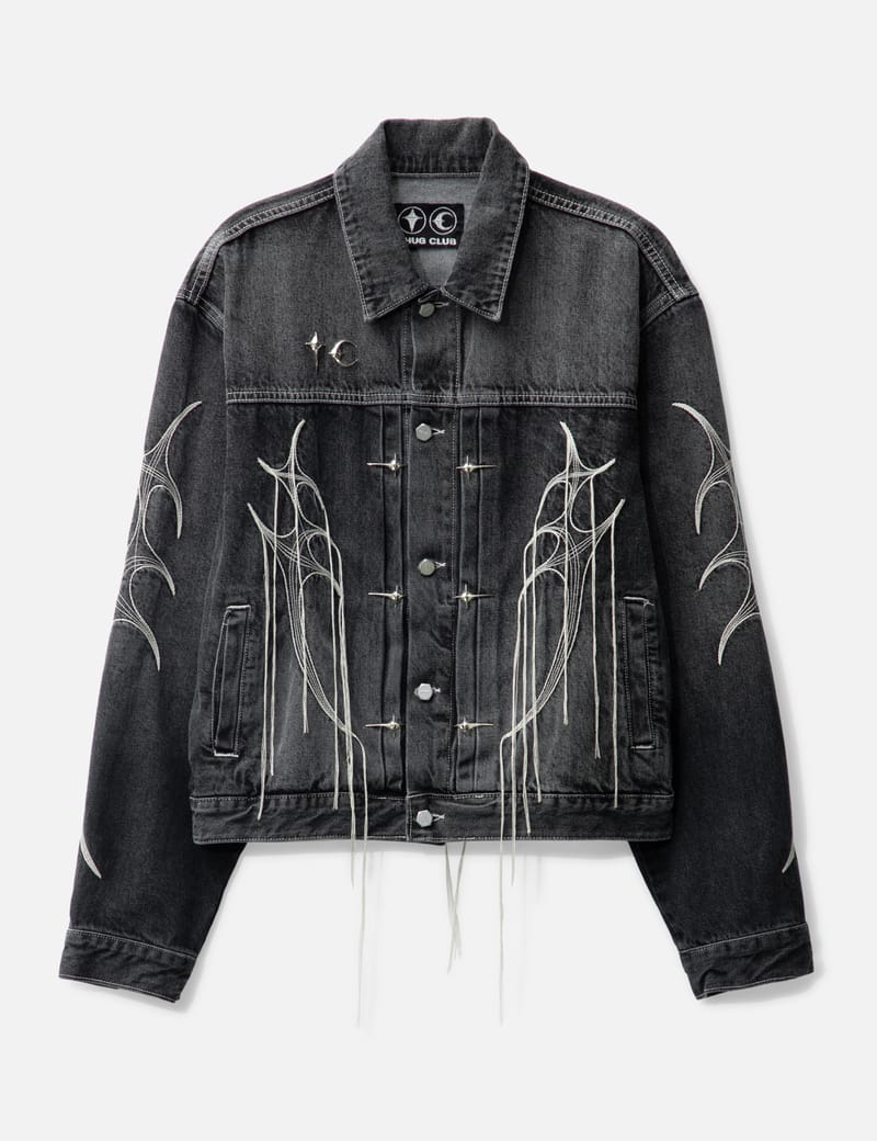 THUG CLUB - Tribal Tree Denim Jacket | HBX - Globally Curated