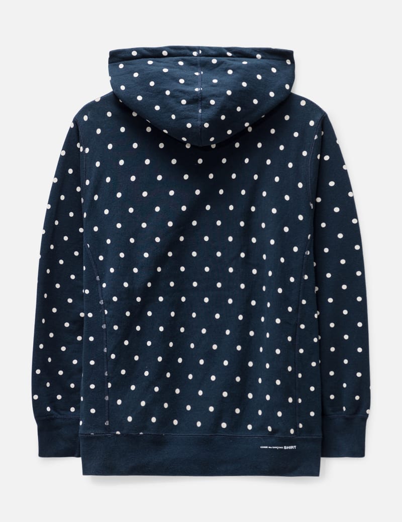 Polka dot supreme box hot sale logo