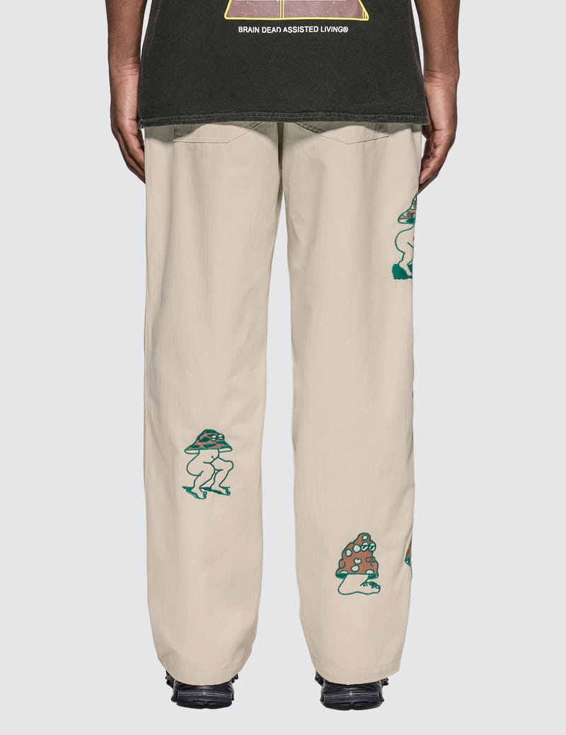BRAIN DEAD/ブレインデッド】CONNECTIONS HERRINGBONE PANT