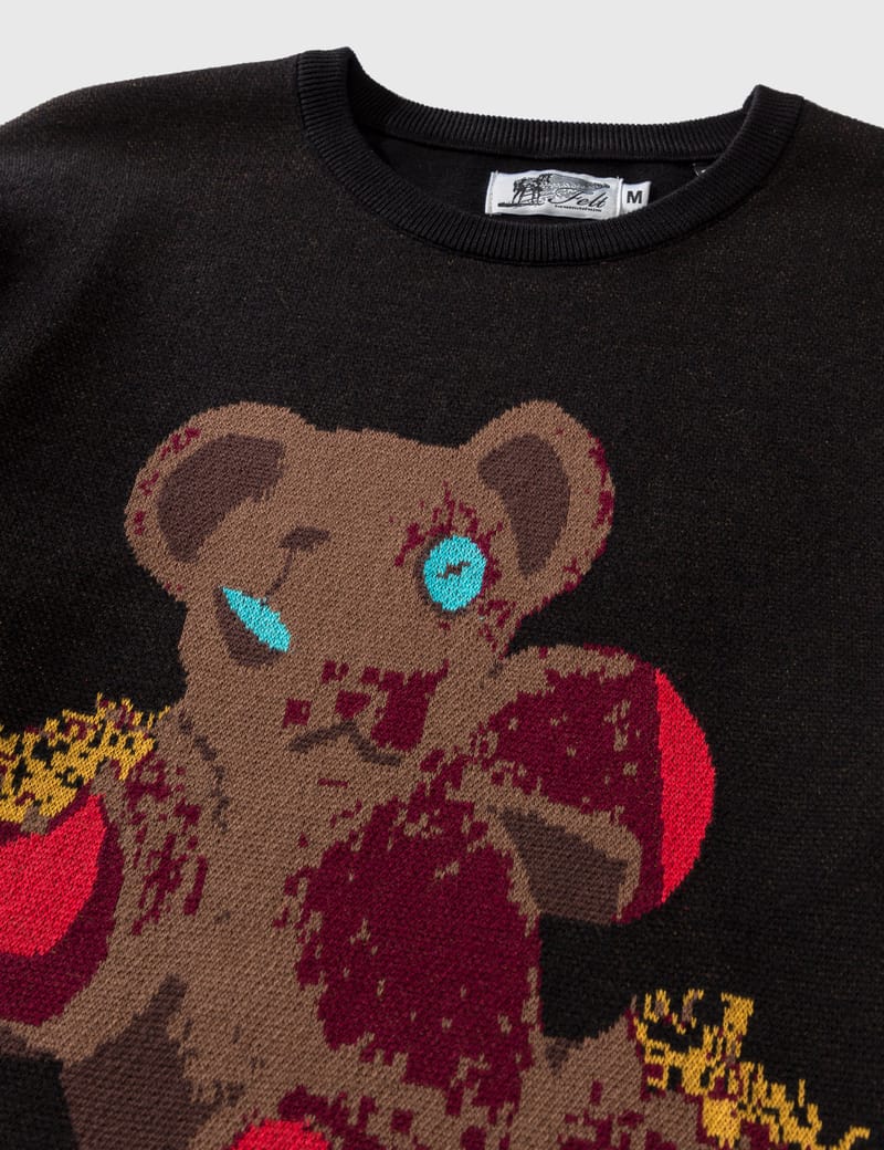 Felt - Poor Bear Jacquard Knit Top | HBX - Globally Curated