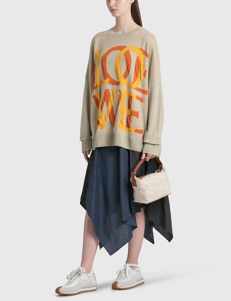 Loewe - LOEWE Love Jacquard Sweater | HBX - Globally Curated
