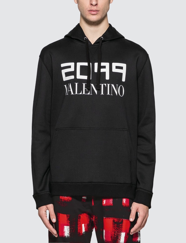 Valentino - 2099 Logo Hoodie | HBX - Globally Curated Fashion and ...