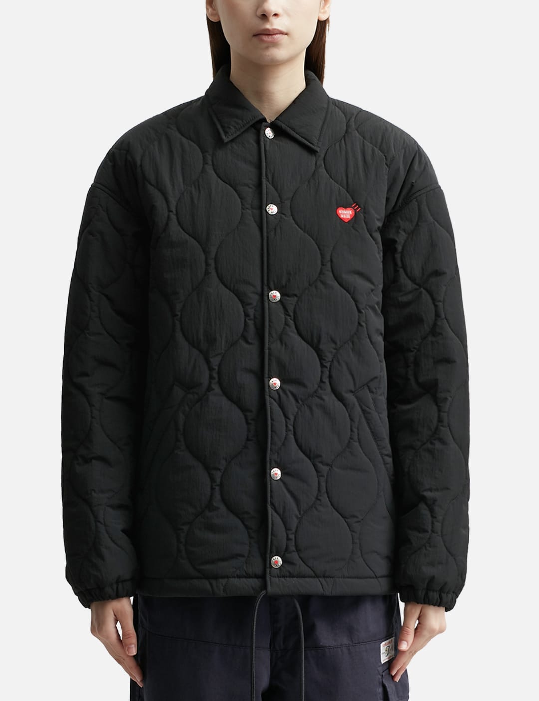 Human Made - QUILTED COACH JACKET | HBX - Globally Curated