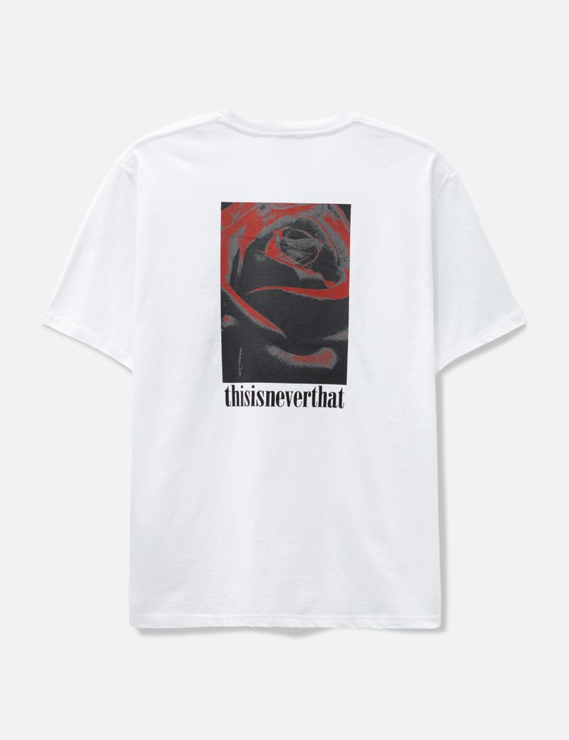 thisisneverthat Rose T shirt HBX Globally Curated Fashion