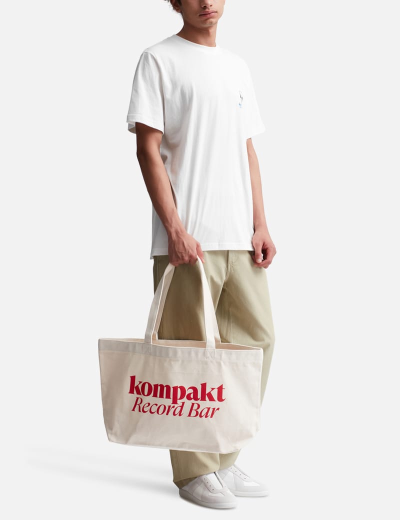 ☆【KOMPAKT RECORD BAR】☆KRBxManhattan Records Tote Ba.g☆ Kompakt Record Bar - KRB LOGO TOTE BAG | HBX - Globally