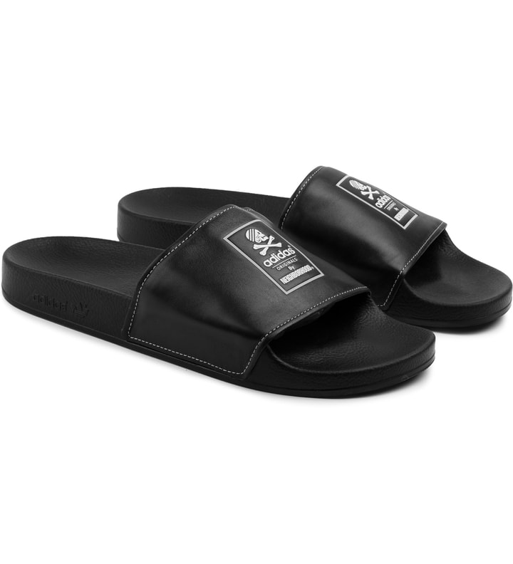 adidas Originals - Adidas Originals X NEIGHBORHOOD Black Adilette ...